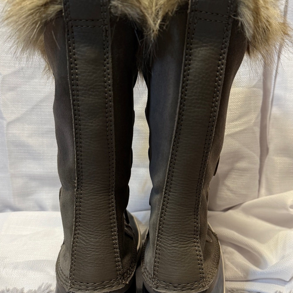 Sorel Joan of Arctic Quarry Gray Waterproof Winter Boots Womens 10 Insulated‎ - Picture 2 of 7